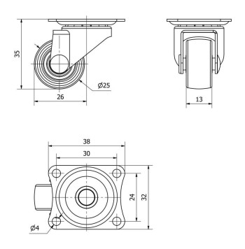 TIJERA PODAR 2 MANOS 3588-D-75 BELLOTA