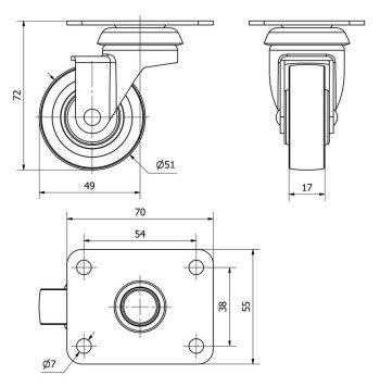 TIJERA PODAR 2 MANOS 3588-D-75 BELLOTA