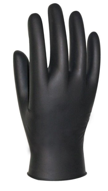 GUANTES NITRILO NEGRO GD23BB (C/100UDS.) SANTEX