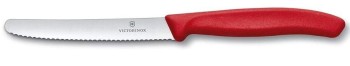 CUCHILLO VICTORINOX PARA TOMATES ROJO