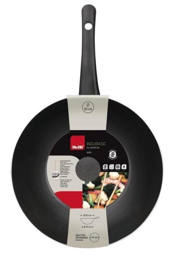 WOK INDUBASIC IBILI 30 CMS.