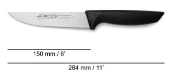 CUCHILLO ARCOS MOD.NIZA  PANERO PERLADO 135300 150 MM.