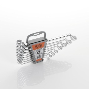 LLAVE CODO ALYCO ORANGE  6X7-20X22 MM. JUEGO 8 PZAS.