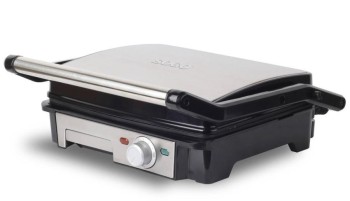 PLANCHA GRILL SANDWICHERA SOGO 4 REB. 2000W.