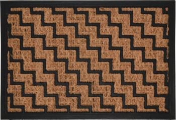 FELPUDO KOOP GOMA F/COCO DOORMAT 40X60 CMS.