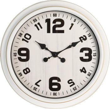 RELOJ PARED MADERA 2ASS CLR 40'5CMS.