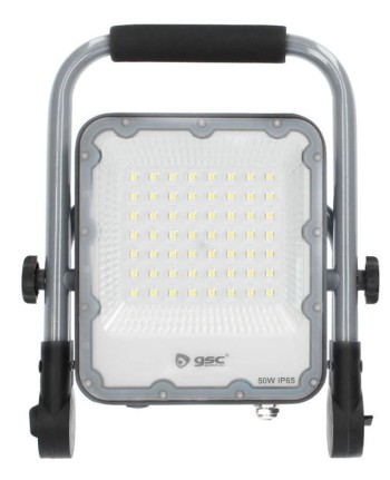 FOCO LED EXTERIOR GSC C/SOPORTE MOVIL 50W. 6500K