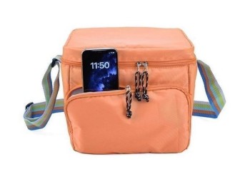 BOLSA NEVERA FLEXIBLE IRIS SUMMER NARANJA