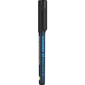 MARCADOR PERMANENTE SCHNEIDER PUNTA FINA NEGRO 1MM.