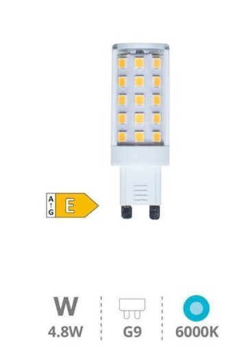 LED GSC G9 4'8W 6000K 530 LUMENES (330º).