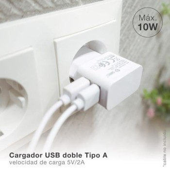 CARGADOR GSC 230V. A 2 USB