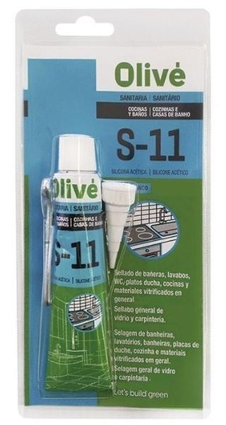 SILICONA ACIDA OLIVE BLANCA 45ML.