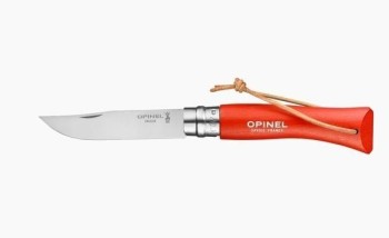 NAVAJA OPINEL INOXIDABLE Nº  7 MANGO NARANJA