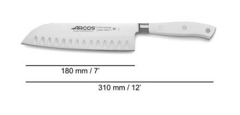 CUCHILLO ARCOS MOD.RIVIERA BLANC SANTOKU 233524 180MM.