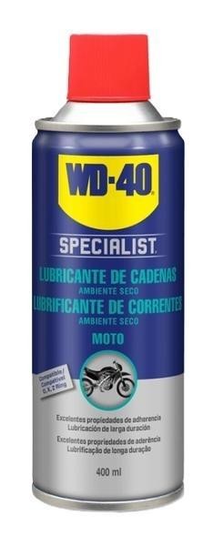 LUBRICANTE WD40 SPECIALIST MOTO CADENAS 400 ML.