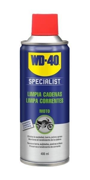 LIMPIA CADENAS WD40 SPECIALIST MOTO 400 ML.