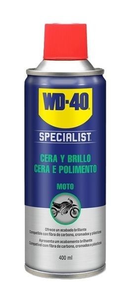 BRILLO CERA WD40 SPECIALIST MOTO 400 ML.