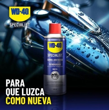 ABRILLANTADOR WD40 SPECIALIST MOTO 400 ML.