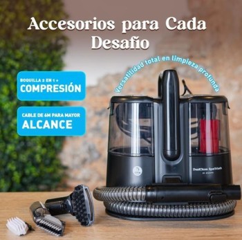 ASPIRADOR LIMPIA TAPICERIAS JUANITA 600 W.