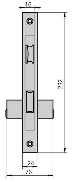 CERRADURA CVL 1964/0 C-N