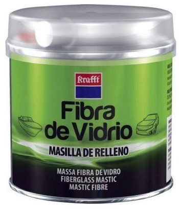 MASILLA KRAFFT FIBRA DE  VIDRIO 250 GRS.