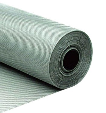 TELA MOSQUITERA ALUMINIO 18 X 14 ROLLO 30 MTS