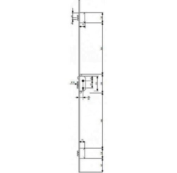 CERRADURA TESA T2B3566 LE 3 PUNTOS