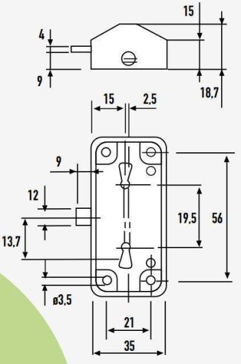 CERRADURA ISEO MODELO 495018450 DERECHA