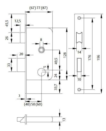 CINCEL PLANO KRT011002 SDS (20MM) KREATOR