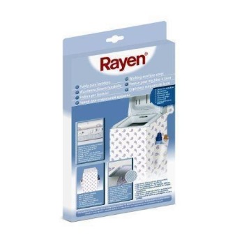 FUNDA LAVADORA RAYEN CON SUPERIOR 84X45X65